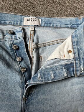 Agolde Light Blue Slim Women’s Denim Jeans